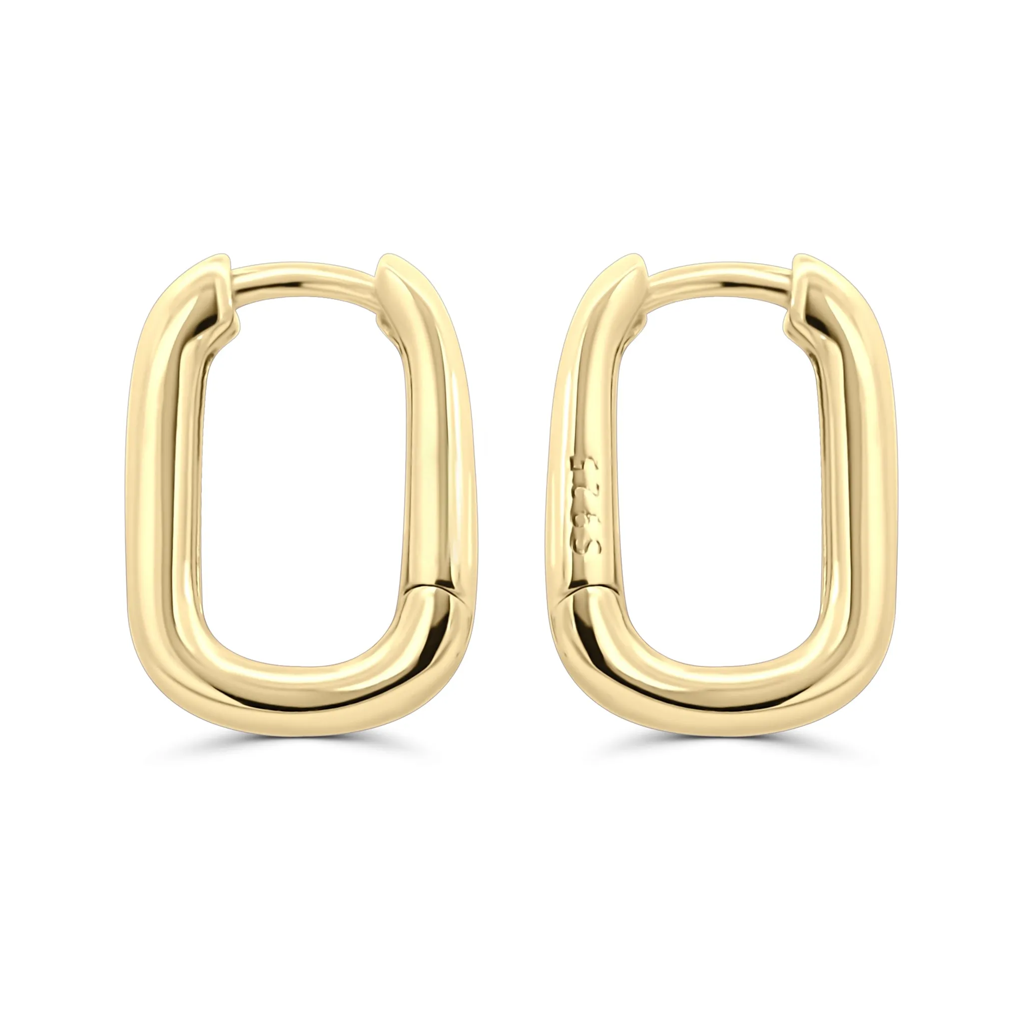 Oval Hoops