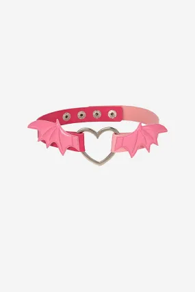 Pink Bat Choker