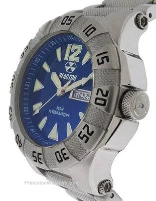 Reactor Gamma Mens - Blue Dial - Solid Steel Construction - Day/Date - 300 Meter