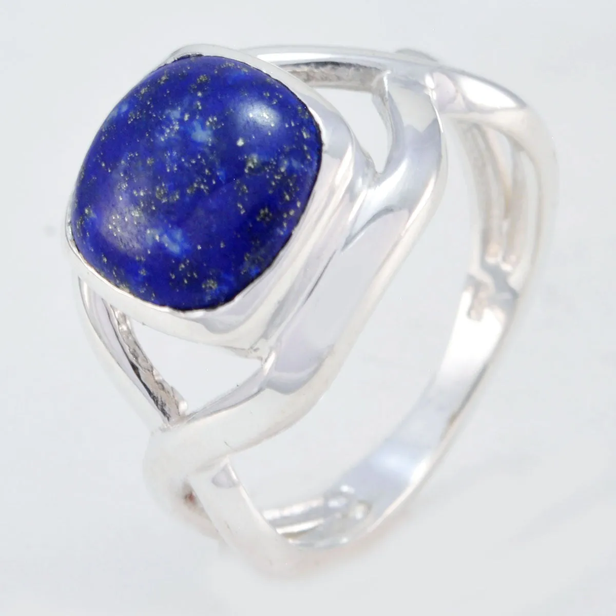 Riyo Bewitching Gemstone Lapis Lazuli Silver Rings Spell Jewelry