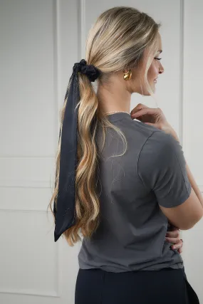 Silk Bow Scrunchie