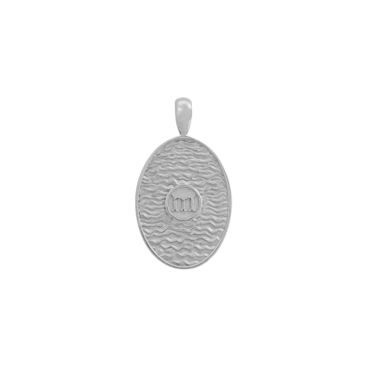 St. Christopher Pendant - White Gold