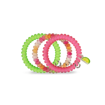 Teleties Hair Tie - Small Band Pack of 3 - Fiesta