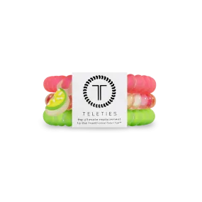 Teleties Hair Tie - Small Band Pack of 3 - Fiesta