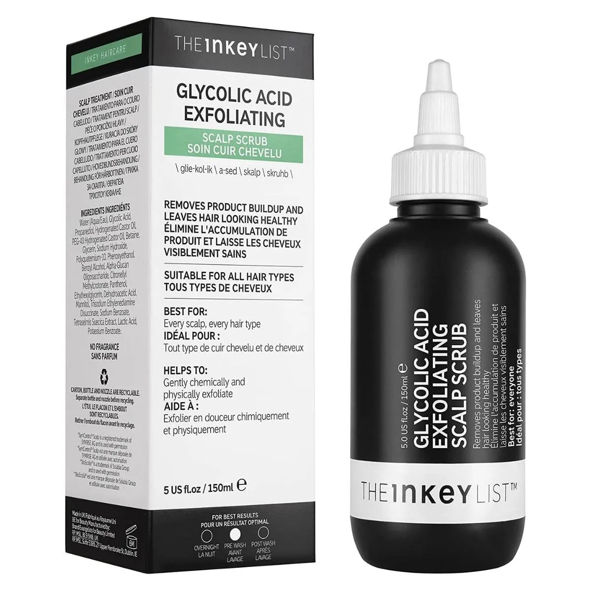 The Inkey List | Glycolic Exfoliating Scalp Scrub 150ml