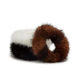 THE REAL MINK FUR SCRUNCHIE