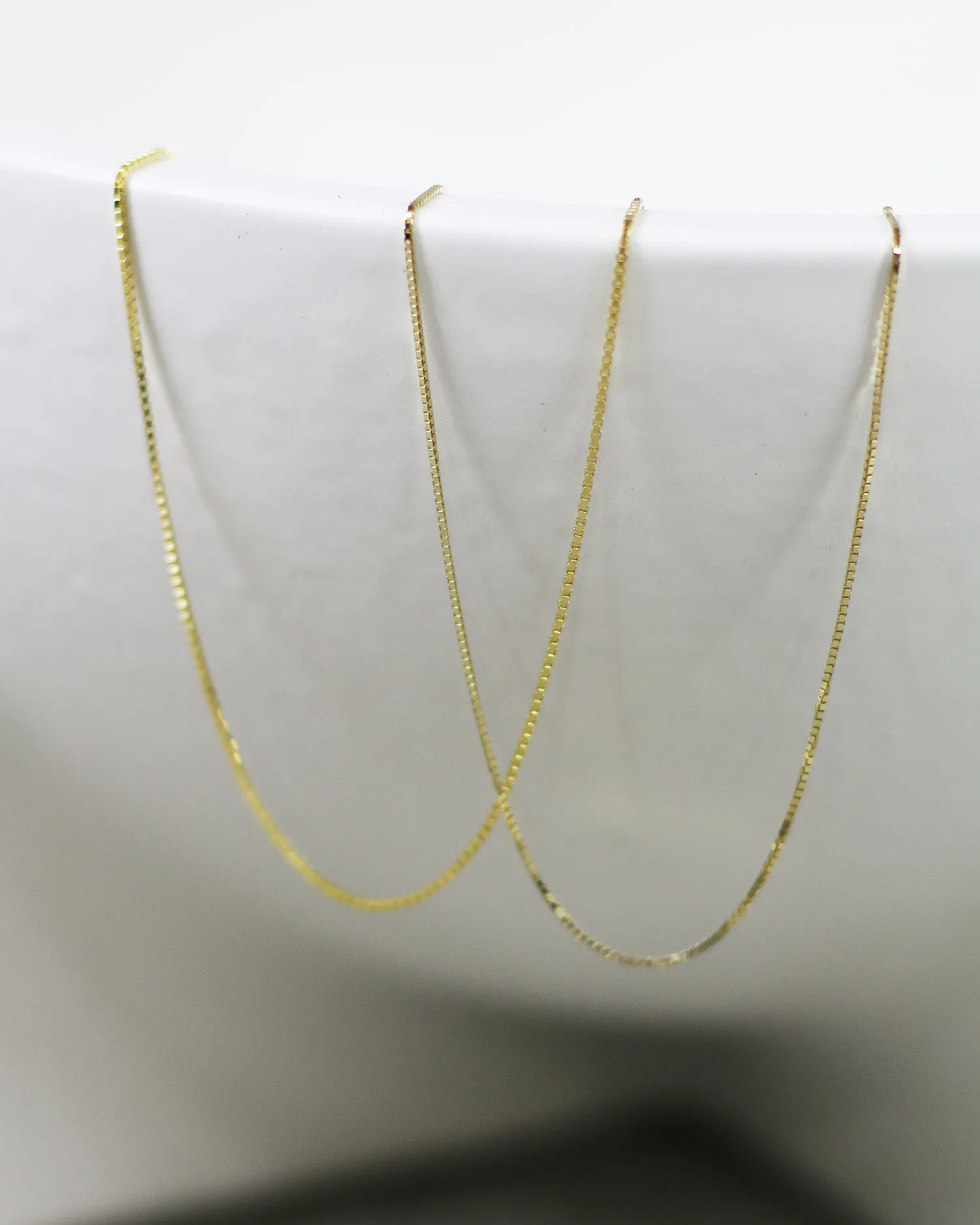 Thick Box Chain Necklace