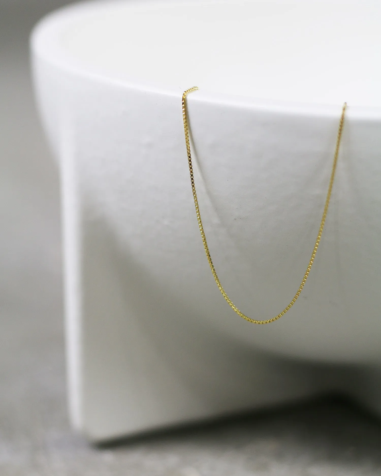 Thick Box Chain Necklace