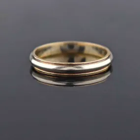 Vintage 14K Gold Stacking Wedding Band Ring, Sz 6.25