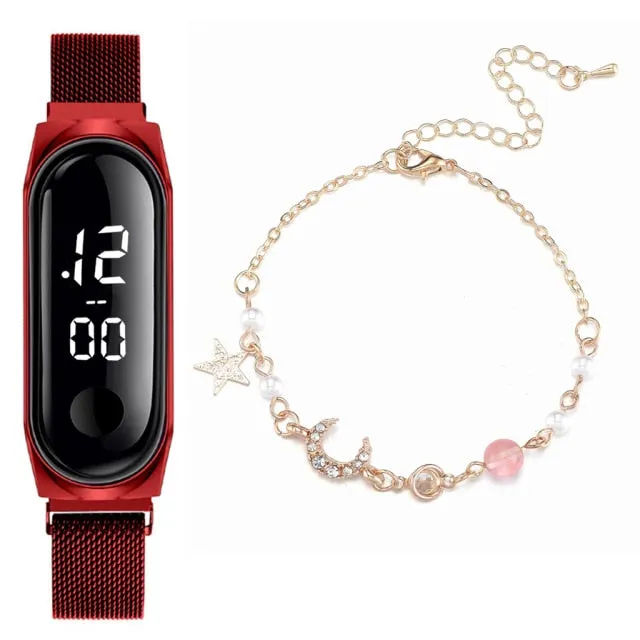 Women's Bracelet  Digital Watch