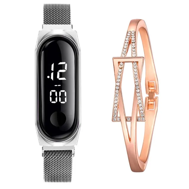 Women's Bracelet  Digital Watch