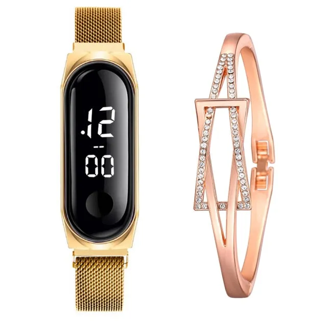 Women's Bracelet  Digital Watch